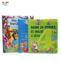 Usine d'impression de livres de bandes dessinées anglaises colorées personnalisées OEM
