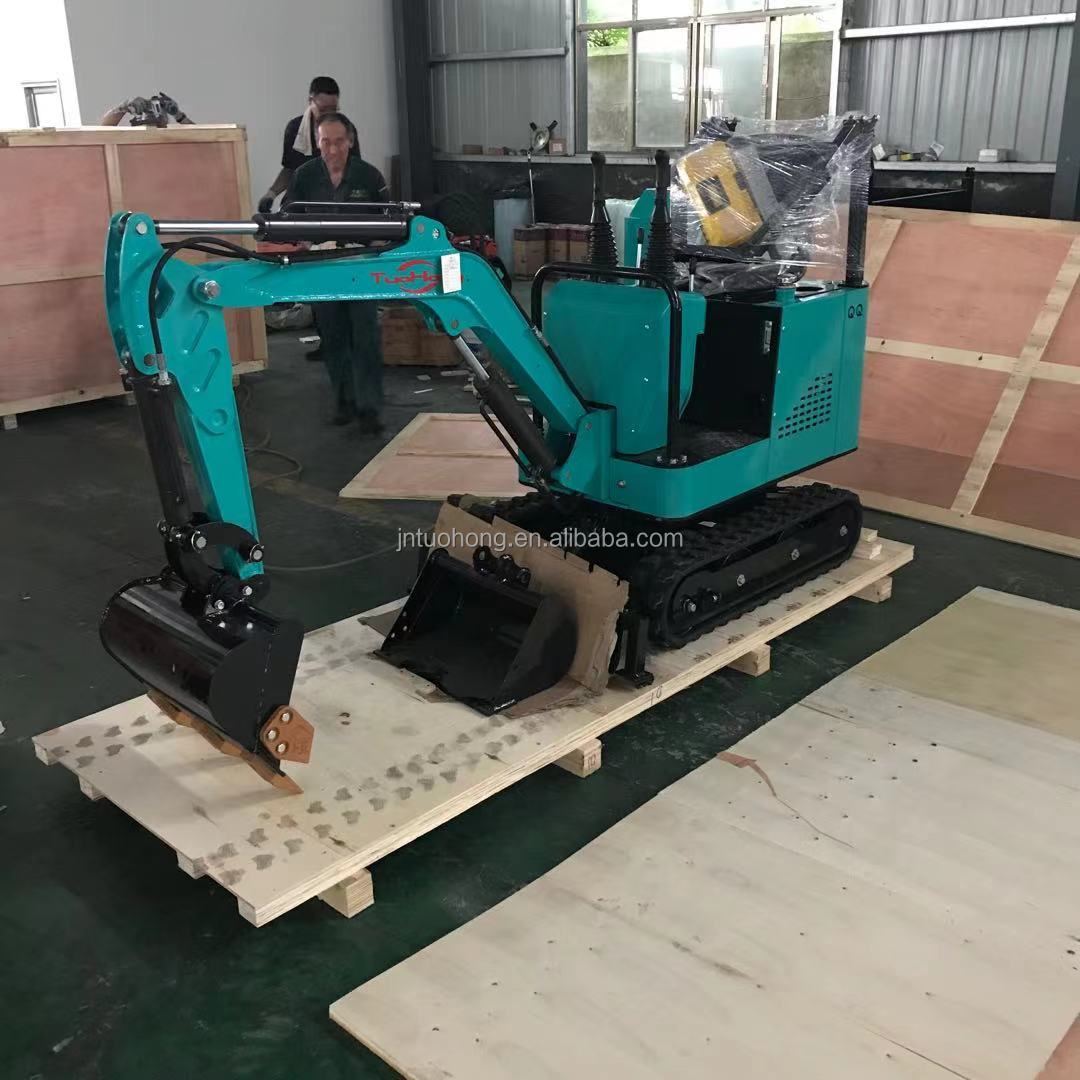 Hot sale 1000kg Hydraulic crawler digging micro digger mini 1t excavators