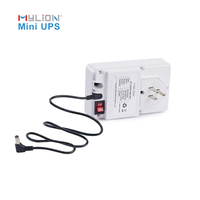 ML1202AC 12V 2A Mini onduleur de secours avec adaptateur secteur et batterie LiFePO4 pour ONT/ONU et utilisation double appareil en large bande
