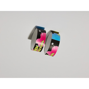 สายรัดข้อมือ AnyWristband แบบรักษ์โลก สีสันสดใส ทำจากวัสดุ TYVEK แบบแยกชิ้น ขนาด 25 มม. (1 นิ้ว) สำหรับงานอีเว้นท์ - Product Image 2