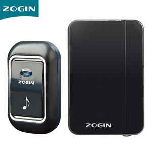 Télécommande Étanche Ip44 Conception Simple Portée 200m Sonnette 55 Sonneries AC 110-260V ABS Sonnette Sans Fil pour Immeuble <span class=keywords><strong>de</strong></span> Bureaux - Product Image 1