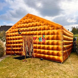 <span class=keywords><strong>Tenda</strong></span> Gonfiabile per Feste Cubo Dorato Casa Cubica Gonfiabile per Rave <span class=keywords><strong>Tenda</strong></span> Esterna - Product Image 4