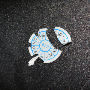 Tùy chỉnh dễ vỡ giấy Vòng an ninh con dấu sticker cho điện thoại vít con dấu sửa chữa sử dụng Bảo hành làm mất hiệu lực con dấu dán - Product Image 4