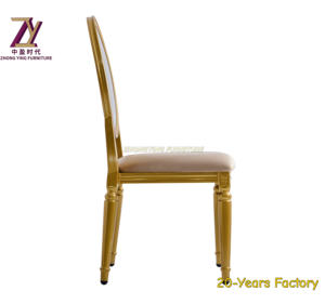 Chaises modernes françaises de luxe pour hôtel restaurant salle à manger de mariage salon extérieur cuisine événement utiliser des meubles durables - Product Image 4