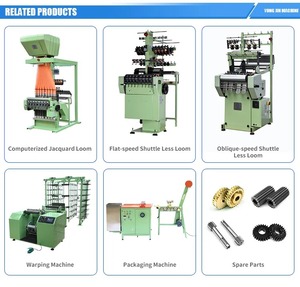 Máy Dệt Kim Loại Chất Lượng Cao Làm Theo Yêu Cầu Của Nhà Cung Cấp Quảng Châu Máy Dệt Kim Cho Vải Hẹp - Product Image 6
