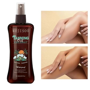 Huile de bronzage à la noix de coco en spray 240ml, huile de bronzage imperméable, bronzage accéléré pour la plage et l'extérieur - Product Image 3