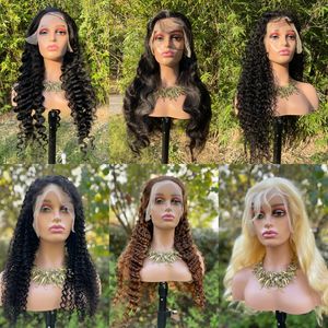 Parrucche anteriori in pizzo 13x4 in pizzo reale HD diritta Skinline HD in pizzo trasparente Parrucche frontali per donne nere Pre-strappate con <span class=keywords><strong>capelli</strong></span> da bambino - Product Image 4