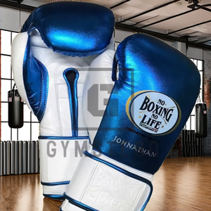 Guantes de Boxeo MMA Profesionales LEAO 2026, de Cuero, Medios Dedos, con Protección para Nudillos y Cierre de Velcro para Entrenamiento de Adultos - Product Image 2