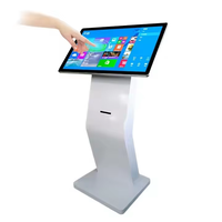 Kiosco de Información Horizontal Interactivo con Pantalla LED de 32 Pulgadas, Equipado con Pantalla Táctil y Función de Cartel Digital