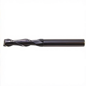 Fraise à queue en carbure monobloc Ttake Standard Ta1401, revêtement Nano TiAln, hélice 30 degrés, série longue, 2 dents, pour usinage de métaux - Product Image 2