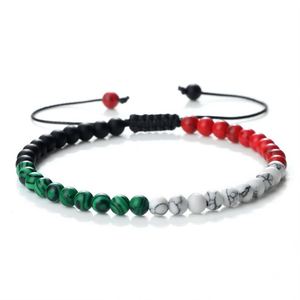 Custom Woven Bracelet Wholesale Pan Arab Colors Palestinian Kuwait UAE National Color Bracelet Friendship Bracelets - Product Image 5
