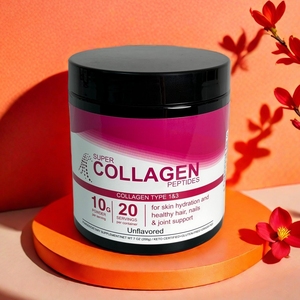 Suplemento Dietético Sin Sabor para el Soporte Articular, Marca Privada OEM, Péptidos de Colágeno Hidrolizado Bovino <span class=keywords><strong>Keto</strong></span> para Piel, Cabello y Uñas - Product Image 1