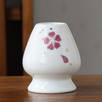 Accessoires de service à thé Matcha traditionnel de Style japonais, support de fouet en bambou