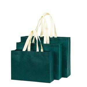 Bolsas de Compras Personalizadas con Logotipo, Bolsas de Almacenamiento Reciclables de Tela No Tejida, Bolsas de Compras Extra Grandes - Product Image 1