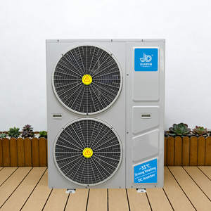 Pompe à chaleur air-eau silencieuse à onduleur DC complet 16 kW avec réfrigérant R32, boîtier métallique pour chauffage central de villas, maisons et hôtels - Product Image 1