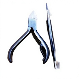 Coupe-ongles professionnel en acier inoxydable ASAP, finition mate, pointe affûtée, coupe-cuticules, ouverture large pour les doigts - Product Image 4