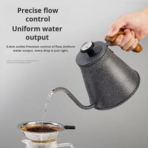 Tetera de Acero Inoxidable con Boquilla Larga de 1.2, Fondo Compuesto de Tres Capas para Hotel y Restaurante, Compatible con Varios Tipos de Calentamiento - Product Image 4