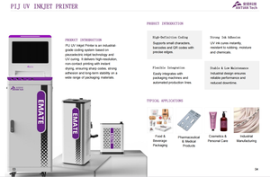 Codificador de Inyección de Tinta UV de Alta Velocidad PIJ 90m/min, Máquina de Impresión Industrial de Inyección de Tinta, Codificación de Fecha y Códigos QR - Product Image 3