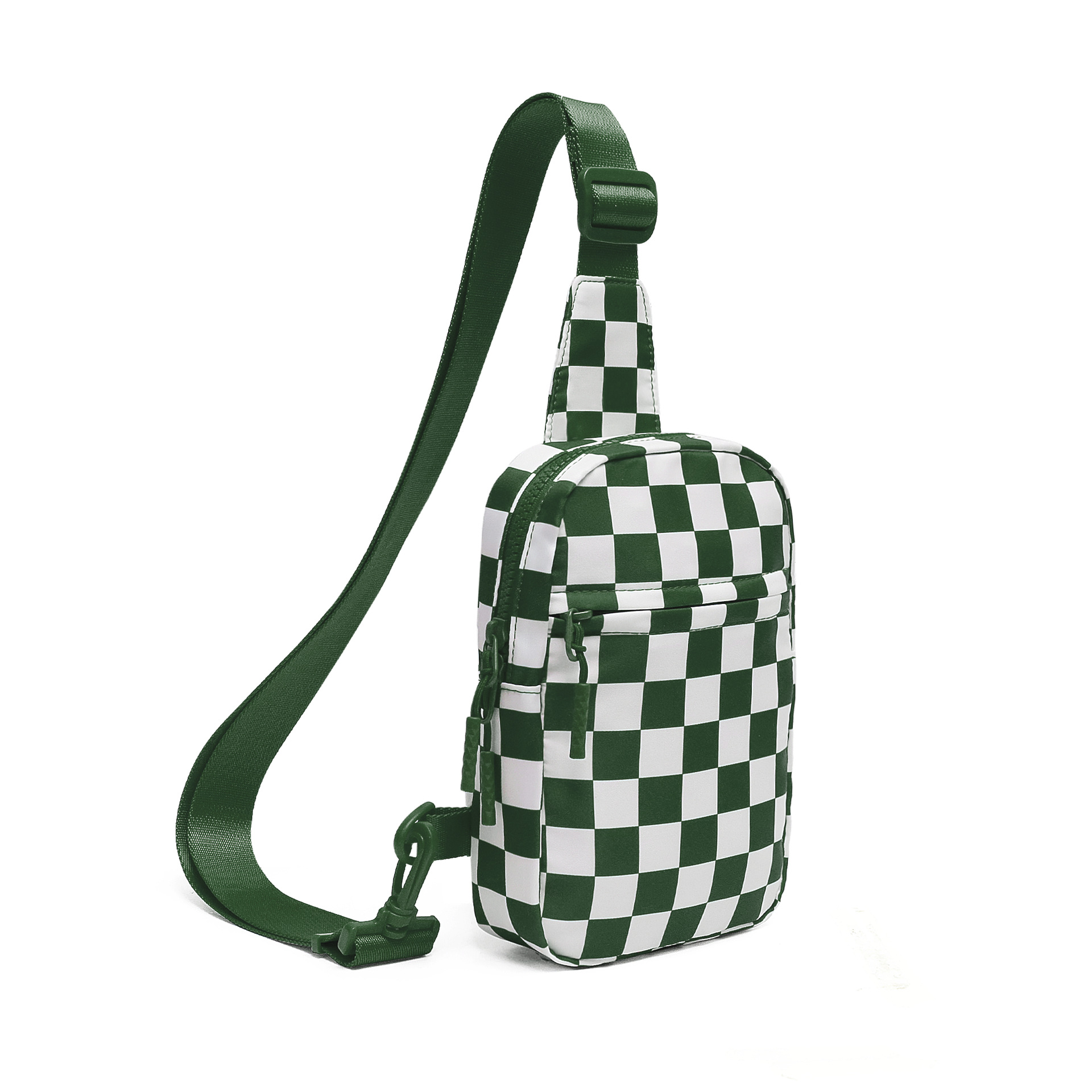 Damier vert-lime