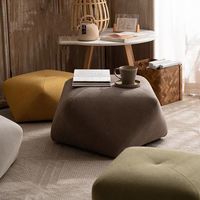 Tabouret moderne en bois de frêne massif, écologique, avec pieds en métal, empilable, chaise de salle à manger ronde pour petit salon