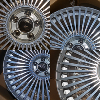 Jantes forgées personnalisées multi-rayons en aluminium 6061-T6 poli de 22 pouces, à décalage, avec capuchons flottants, pour Mercedes Classe S W221