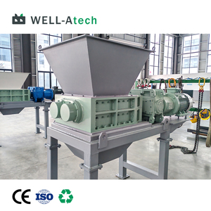 Small Industrial Twin Shaft Shredder for Fabric, <strong>Rubber</strong> &amp; Foam | Factory Direct Sale - Product Image 1