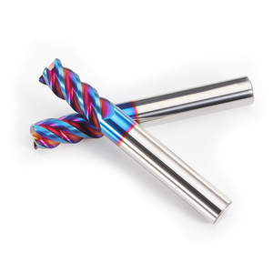 Fraise à rayonner en carbure de tungstène à 4 dents pour machine-outil CNC, HRC55 HRC65, pour arrondissement de coins - Product Image 4