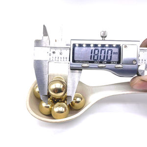 Высококачественный круглый латунный сферный шар 3 мм 4 мм 5 мм 6 мм 7 мм 8 мм 9 мм 10 мм 12 мм Твердый латунный шар - Product Image 6