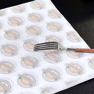 Food-grade Customization <b>Burger</b> and Sandwich Barbecue Grease-proof <b>Paper</b> for Baking Square Fried Chicken Pad <b>Paper</b> for Take Away - Product Image 3