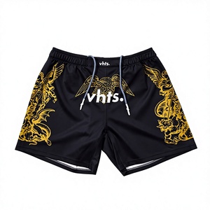Comfortable MMA Fight <b>Shorts</b> No Gi BJJ <b>Grappling</b> Digital Print Customized Jiu Jitsu Kimono Stretch Breathable Light Weight - Product Image 4