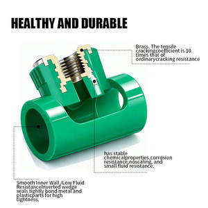 ท่อโพลีโพรพิลีน PN25 สำหรับงานหนัก ทนแรงดันสูง ผนังหนา สำหรับระบบท่อแรงดันสูง ท่อประปาพลาสติก ข้อต่อ PPR - Product Image 4