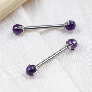 Eterno Metallo ASTM F136 Impianto In Titanio Grado Threadless Capezzolo <span class=keywords><strong>Piercing</strong></span> - Product Image 2