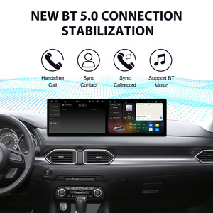 หน้าจออินเทอร์แอคทีฟคู่ขนาด 10.1 นิ้วสำหรับ <span class=keywords><strong>Mazda</strong></span> CX-5 ปี 2022-2024 ระบบ Android 15 รองรับ Wireless <span class=keywords><strong>Carplay</strong></span> พร้อม DSP GPS วิทยุติดรถยนต์ สเตอริโอ OEM - Product Image 4