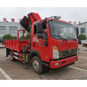 Grúa de Brazo Articulado Sinotruk 4*2, 5T, Pluma de 3-4 Secciones, Placa Amarilla para Elevación de Materiales de Construcción en Jardines - Product Image 4