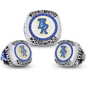 Anillo de Campeonato de Baloncesto, Fútbol, Béisbol, Sóftbol, Hockey sobre Hielo, Joyería de Moda Personalizada, Anillo de Campeones de Equipo de Alta Calidad - Product Image 5