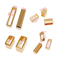 Square Belt Loop Super besar ukuran 50mm cincin tetap DIY kulit kerajinan perangkat keras sabuk logam gesper untuk tas tali tas perangkat keras