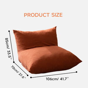 Sofá Puff en Forma de L Relleno de Espuma de Pana, Moderno, Grande, para Sala de Estar Interior, Muebles al por Mayor, Proveedor de Fábrica - Product Image 2