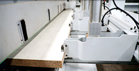 R-TUP DS-380 Incluye Software de Optimización, Sierra de Panel para Fabricación de Muebles CNC Inteligente y Automática