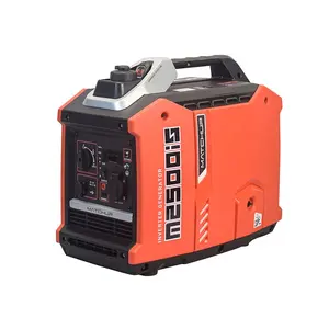Bison Portable Generators Dual Fuel Gas Gasoline Lpg Silent Petrol BS2500IS 2500W Inverter Generator