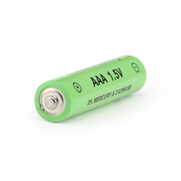 Puissance haute capacité 600mAh piles alcalines rechargeables LR03 AAA 1.5V-puissance haute capacité pour jouets électriques