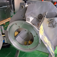Lonkia 1ton/ 2Ton Per Uur Bevroren Frietjes Snijden Automatische Groenten Snijder Golvende Vorm Strip Aardappelsnijder