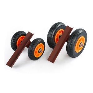 6-Inch Pneumatisch Rubberen Wiel Nieuwe Staat Handtruck Trolley Kar Kruiwagen Band En Wiel - Product Image 1