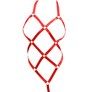 <span class=keywords><strong>Lingerie</strong></span> Sexy da Donna con Imbracatura, Reggiseno a Gabbia, Elastico Regolabile, Scavato, Set <span class=keywords><strong>Lingerie</strong></span> con Imbracatura per il Corpo, Stile Punk Goth <span class=keywords><strong>BDSM</strong></span> - Product Image 3