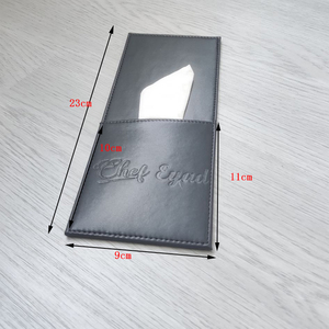 Juego de Cubiertos de Cuero PU con Soporte Personalizado para Cuchara y Tenedor, Bolsa de Cuero para Cubiertos - Product Image 5
