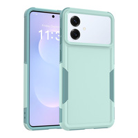 Casing HP 2-in-1 Motif Hewan Custom-fit untuk S25 Edge/S26 FE TPU PC Lapis Ganda Anti Benturan dengan Ring Holder Cetakan Injeksi Matte