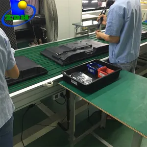 Electric Led Tv Working Tables Assembly Line With Inspection System