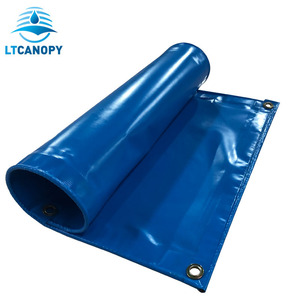Lona de PVC LTCANOPY de 1 capa, impermeable, para uso en exteriores, para carpas y uso industrial. - Product Image 1