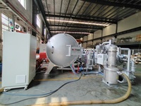 Four de résistance industriel horizontal à haute pureté pour le traitement thermique de la céramique de zircone, avec contrôle précis de la température sous vide poussé