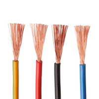 BV BVR Litzen kabel aus reinem Kupfer 1,5mm 2,5mm 4mm 10mm 25mm 35mm PVC-isoliertes Kabel