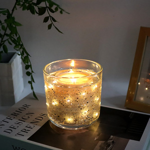 Candela Profumata di Lusso Romantica di Alta Qualità in Cera <span class=keywords><strong>Gel</strong></span> con Luce LED in Vendita - Product Image 4